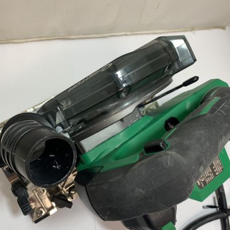  HiKOKI ハイコーキ 125mm 深切り電子集塵丸ノコ　2022.6製造　持ち手にヨゴレ、キズあり C5YE グリーン