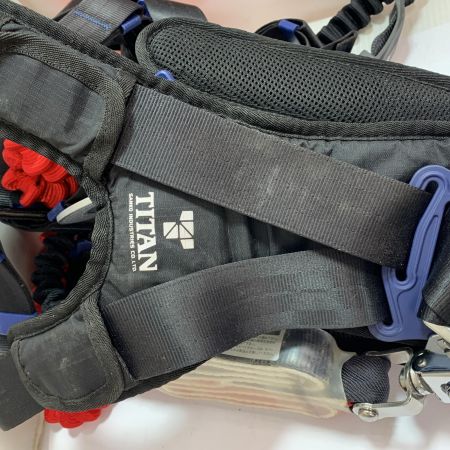  TITAN 新規格 墜落制止用器具 パンゲアホライゾン　フルハーネス　Ｍサイズ PAHN-10A-BL-L ブラック