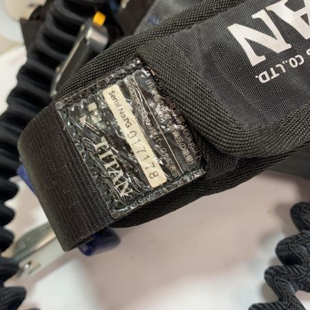  TITAN 新規格 墜落制止用器具 パンゲアホライゾン　フルハーネス　Ｍサイズ PAHN-10A-BL-L ブラック