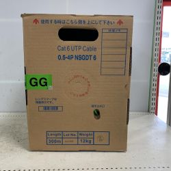 ♭♭ 日本製線 300m Cat6 UTPケーブル 0.5-4P NSGDT6 Sランク