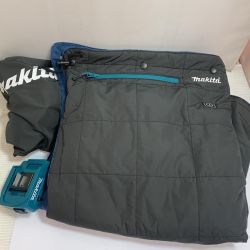 ♭♭ MAKITA マキタ 充電式暖房ひざ掛け バッテリーホルダ付き 【ケーブルユニット欠品】 動作確認済 CB200D ブラック Bランク