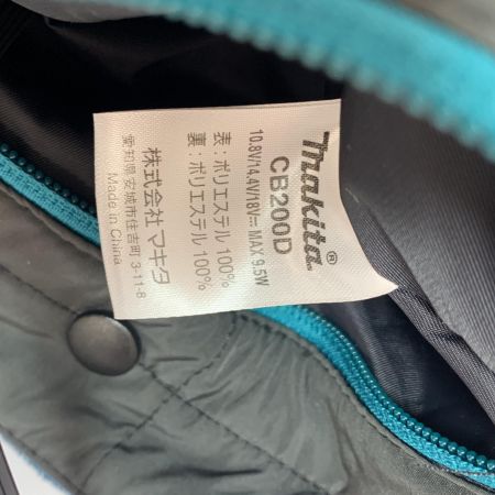  MAKITA マキタ 充電式暖房ひざ掛け バッテリーホルダ付き 【ケーブルユニット欠品】 動作確認済 CB200D ブラック