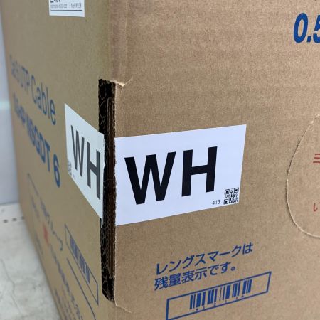  日本製線 300m Cat6 UTPケーブル 0.5-4P NSGDT6 ホワイト