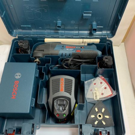  BOSCH ボッシュ マルチツール(バッテリーカットソー）充電器・充電池2個・ケース付 GMF10.8V-LI
