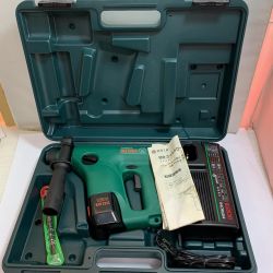 ♭♭ HITACHI 日立 12v コードレスロータリハンマドリル　充電器・充電池1個・ケース付　ニカド電池　長期保管品 DH15DV グリーン Sランク