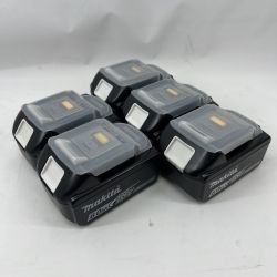 〇〇 MAKITA マキタ 純正 18v 6.0Ah 5個セット リチウムイオンバッテリ BL1860B 未使用品 Sランク