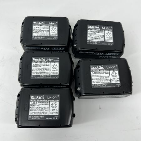  MAKITA マキタ 純正 18v 6.0Ah 5個セット リチウムイオンバッテリ BL1860B 未使用品