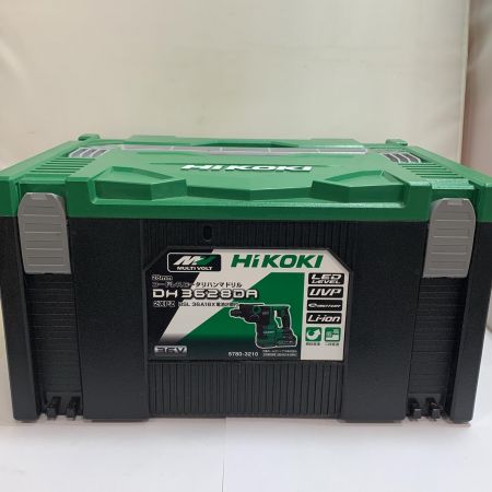  HiKOKI ハイコーキ 36ｖ　28mm コードレスロータリハンマドリル　本体とケース DH3628DA