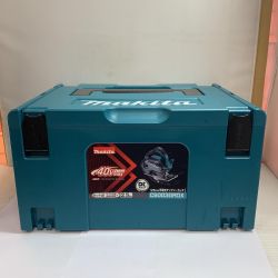 ♭♭ MAKITA マキタ 40ｖ　125mm チップソーカッター　充電器・充電池2個・ケース付 　22022.10製造 CS003GRDX ブルー Sランク