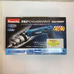 ♭♭ MAKITA マキタ  ペンインパクトドライバ 　充電器・充電池1個・ケース付 7.2v　トーションビット付 TD021DSHSP Aランク