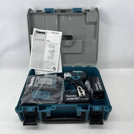 MAKITA マキタ ソフトインパクトドライバ青 トルク40Nm TS141DRGX ブルー 未使用品 充電器・充電池2個・ケース付