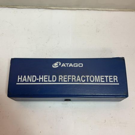  ATAGO  手持屈折計  透明プラスチック部分（カバー）にヒビ割れあり BR-1E