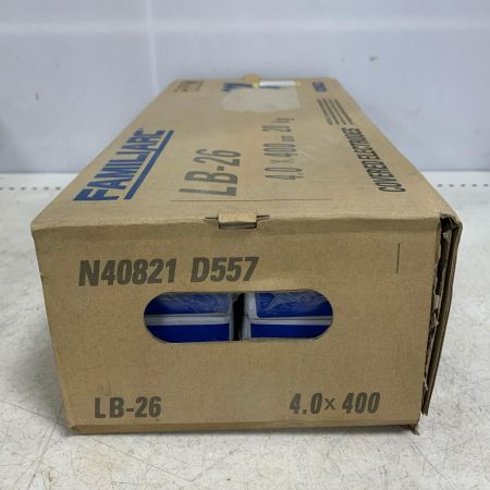  KOBELCO 溶接棒　4.0×400ｍｍ 4個セット　20kg LB-26