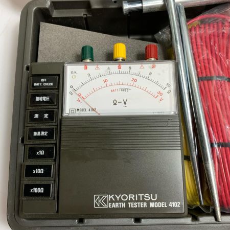  共立 KYORITSU 接地抵抗計 No.4102