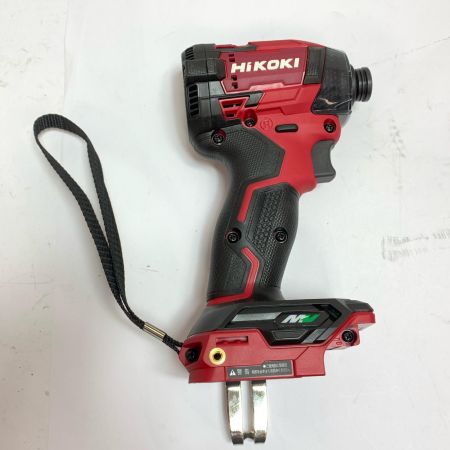  HiKOKI ハイコーキ コードレスインパクトドライバ　本体のみ WH36DD レッド