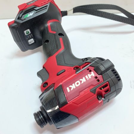  HiKOKI ハイコーキ コードレスインパクトドライバ　本体のみ WH36DD レッド