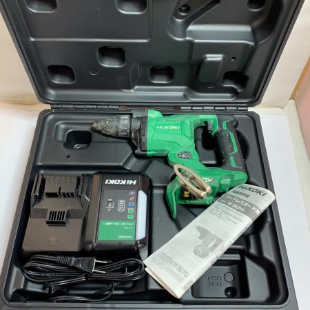  HiKOKI ハイコーキ 36ｖ　コードレスボード用ドライバ　充電器・ケース付  W36DYA グリーン