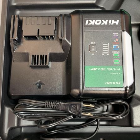  HiKOKI ハイコーキ 36ｖ　コードレスボード用ドライバ　充電器・ケース付  W36DYA グリーン