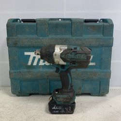 ♭♭ MAKITA マキタ 18v 充電式インパクトレンチ　充電池（6.0Ah 充電回数60回）、ケース付 TW1001 Cランク