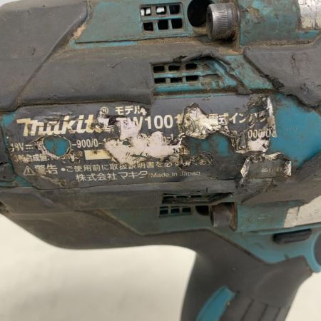  MAKITA マキタ 18v 充電式インパクトレンチ　充電池（6.0Ah 充電回数60回）、ケース付 TW1001