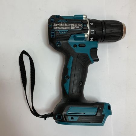  MAKITA マキタ 充電式ドライバドリル　本体のみ　18ｖ DF487D ブルー