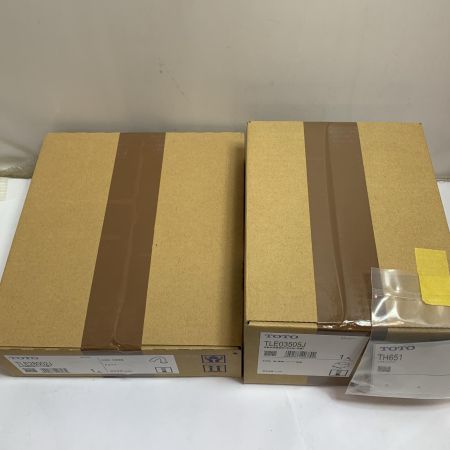  TOTO トートー 台付自動水栓 /自動水栓機能部/ふさぎふた  【未開封品】 TLE03505JA＋TLE28002J
