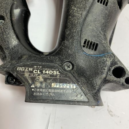  HITACHI 日立 W3/8 コードレス全ネジカッタ　本体のみ　14.4V CL14DSL ブラック