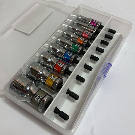  VESSEL ベッセル 剛鍛首振りショートソケット　9本組　18ｖ対応 WSA209PS