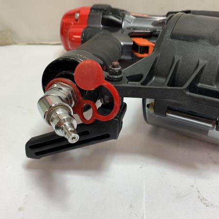  MAX マックス 高圧65ｍｍ　接合金物用　釘打機　ケース付 HN-65Z1 ブラック×レッド x レッド