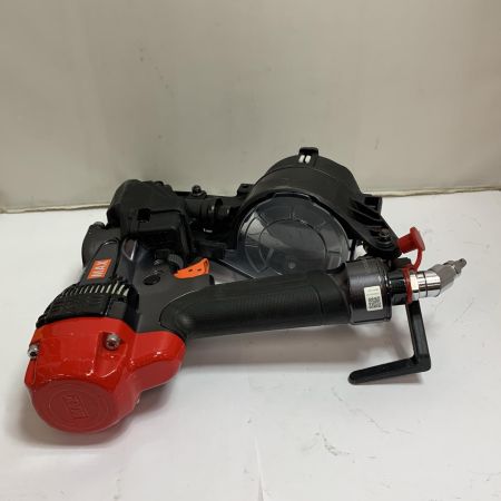  MAX マックス 高圧65ｍｍ　接合金物用　釘打機　ケース付 HN-65Z1 ブラック×レッド x レッド