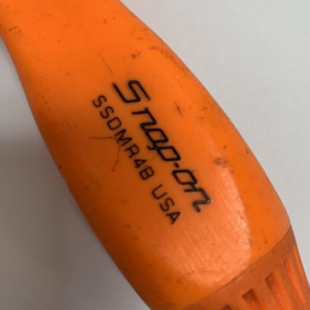  Snap-on スナップオン ラチェットドライバー  ビット3個付 SSDMR4B オレンジ