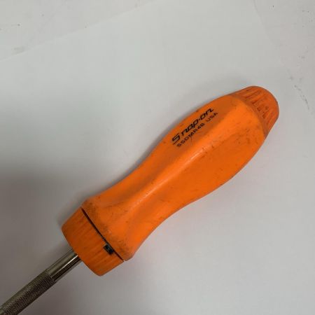  Snap-on スナップオン ラチェットドライバー  ビット3個付 SSDMR4B オレンジ