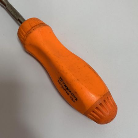  Snap-on スナップオン ラチェットドライバー  ビット3個付 SSDMR4B オレンジ
