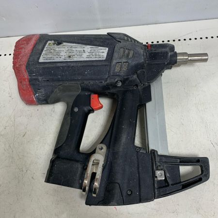  MAX マックス ピン打ち機　ガスネイラ　15~25mm　充電器・充電池2個・ケース付 GS-725C ブラック×レッド x レッド