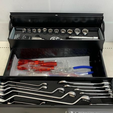  SUPERTOOL プロ用両開き工具セット S5000DS ブラック