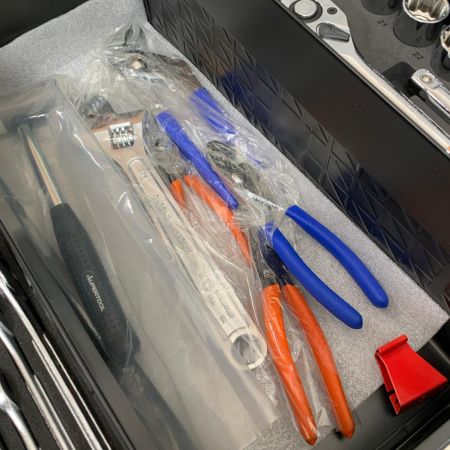  SUPERTOOL プロ用両開き工具セット S5000DS ブラック