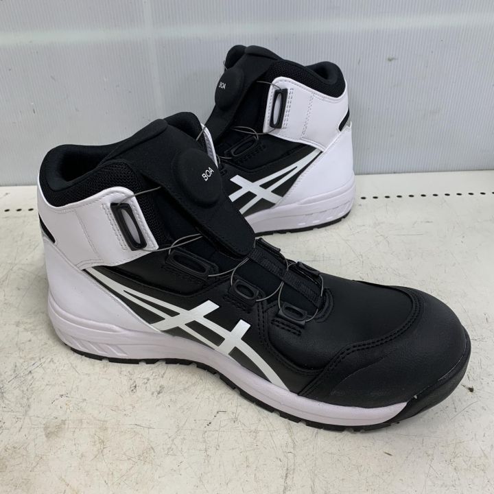 asics アシックス 26.5cm WINJOB BOA 安全靴 CP304 ブラック×ホワイト