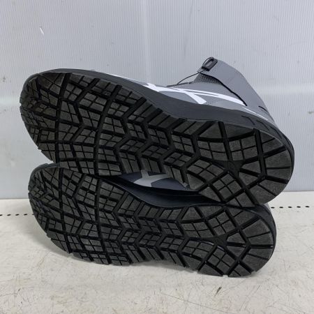 asics アシックス 26cm WINJOB BOA　安全靴　 CP304 グレー x ホワイト
