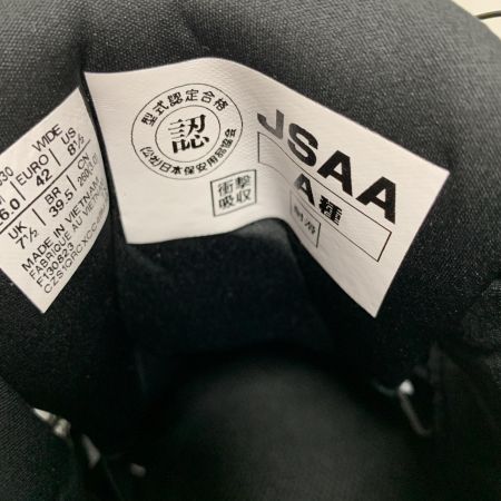  asics アシックス 26cm WINJOB BOA　安全靴　 CP304 グレー x ホワイト