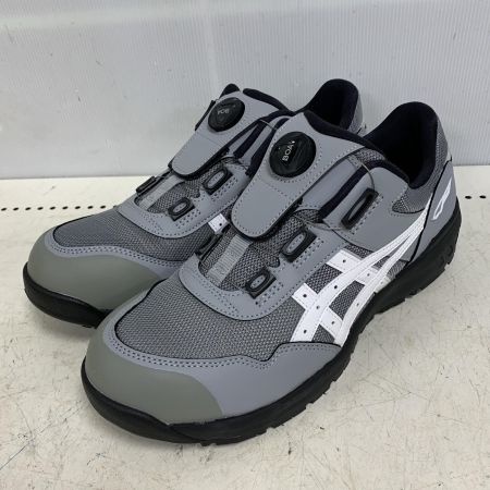  asics アシックス 27cm WINJOB BOA  安全靴　27.0cm CP209 グレー