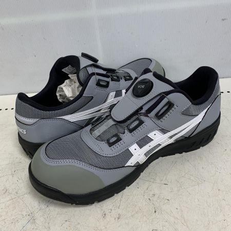  asics アシックス 27cm WINJOB BOA  安全靴　27.0cm CP209 グレー