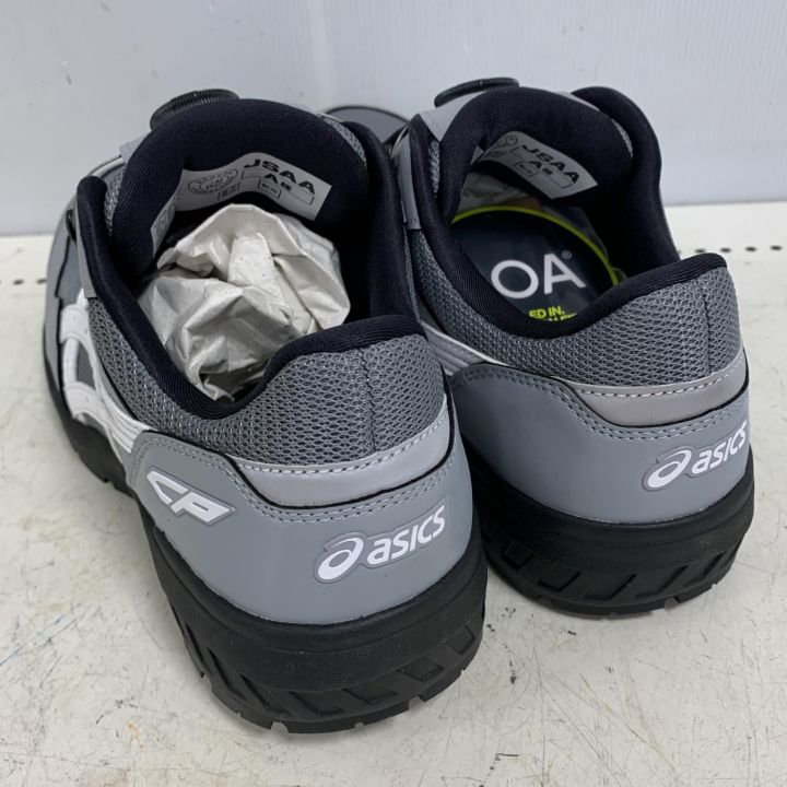 asics アシックス 27cm WINJOB BOA 安全靴 27.0cm CP209 グレー - 中古