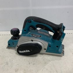 ♭♭ MAKITA マキタ 82mm 充電式カンナ　本体のみ　2011年製 KP140D ブルー Bランク