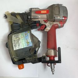 ♭♭ MAX マックス 75ｍｍ　高圧釘打機　本体のみ HN-75N1 レッド Bランク