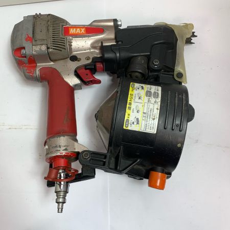  MAX マックス 75ｍｍ　高圧釘打機　本体のみ HN-75N1 レッド
