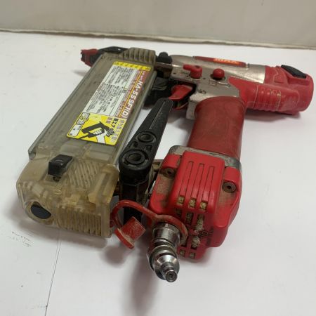  MAX マックス 高圧　スーパーネイラ　本体のみ HA-55SF1 レッド