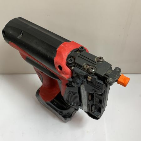  MAX マックス 充電式ピンネイラ　充電器・充電池1個・ケース付 コードレス式 14.4v/18v 5.0Ah TJ-35P レッド