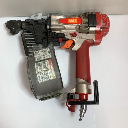  MAX マックス スーパーネイラ　高圧 HN-65Z1 レッド