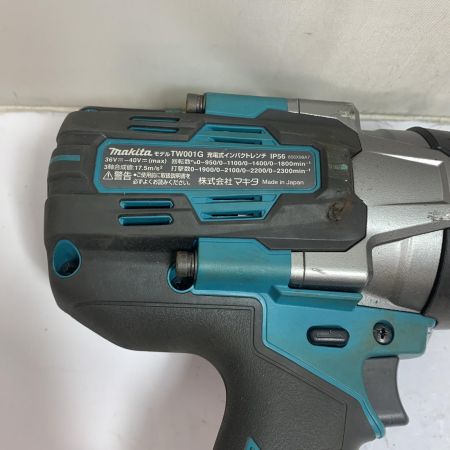 MAKITA マキタ 40v 充電式インパクトレンチ　本体のみ TW001G ブルー