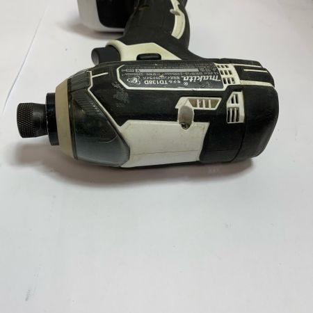  MAKITA マキタ 充電式インパクトドライバ 本体のみ TD138D ホワイト